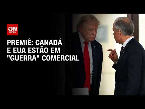 EUA impõem tarifas de 50% ao Canadá após falta de acordo | BOLETIM CNN