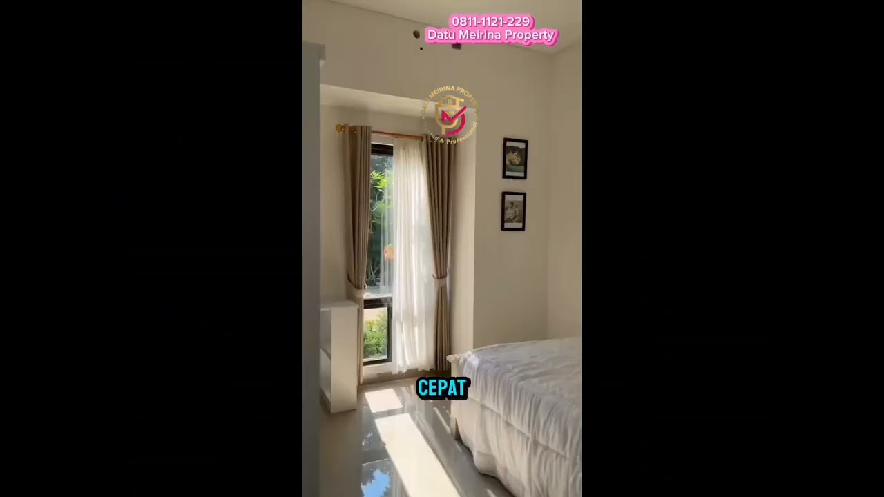 House with Mezzanine 5 minutes to Alun Alun Depok & Pondok Rajeg Station.