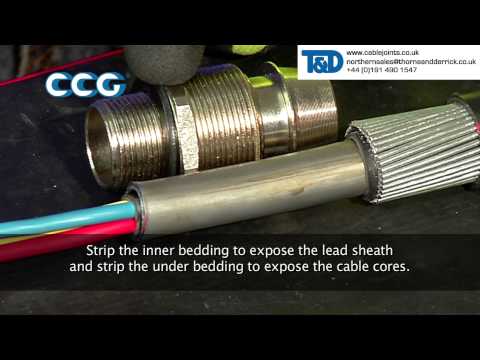 CCG Cable Terminations E1EX-LS Cable Glands For Armoured Cables - Hazardous Area Glands