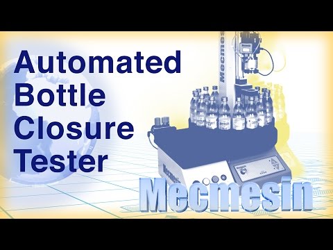 Mecmesin automated bottle closure tester