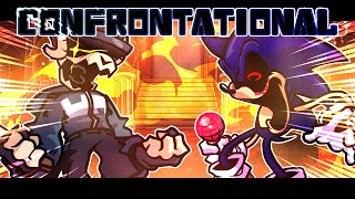 Cover art for confrontational