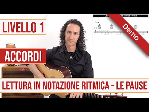 Lettura In Notazione Ritmica: Le Pause - Demo