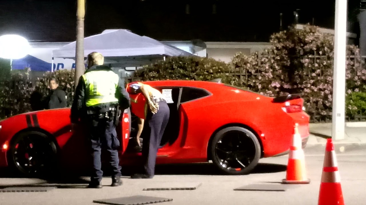 Van Lingen Towing. DUI CHECKPOINT Manhattan Beach.