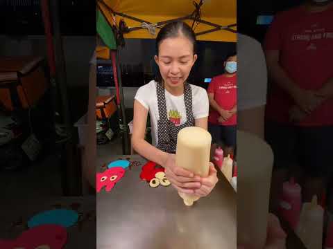 Asian street food Thai pancake