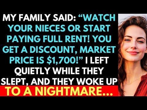 My Parents Forced Me To Babysit My Lazy Sister's Kids Or Pay Full Rent; So I Quietly Moved Out And…