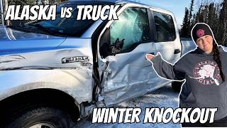 Alaska Crazy Winter Weather Totals My Truck AND My Cabin Kitchen