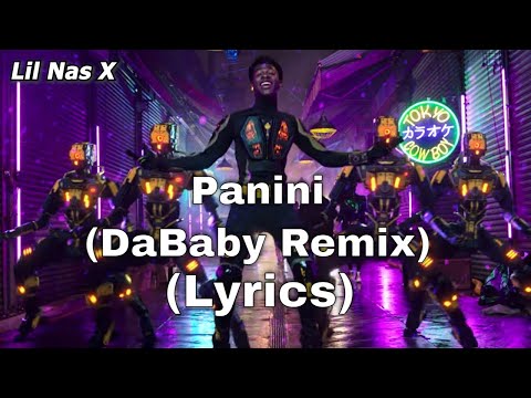 Lil Nas X - Panini (DaBaby Remix) (Lyrics)