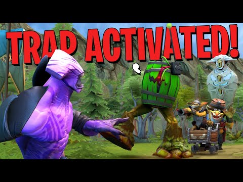 TRAP ACTIVATED! - Techies DotA 2 Funny Moments