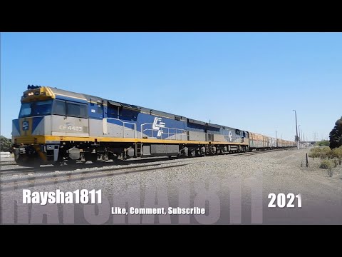 1PM9 - CF4403-CF4410 (SCT) Gheringhap - Australian Trains by Raysha1811