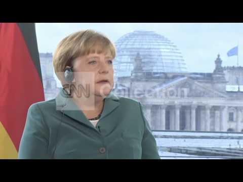 GERMANY:MERKEL ON NSA'S PRISM AND EUROZONE