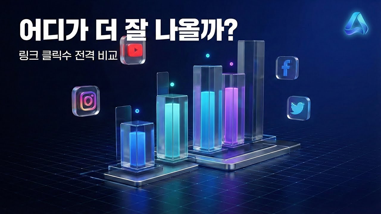 대시보드 메인에서 링크 클릭 수 비교하기