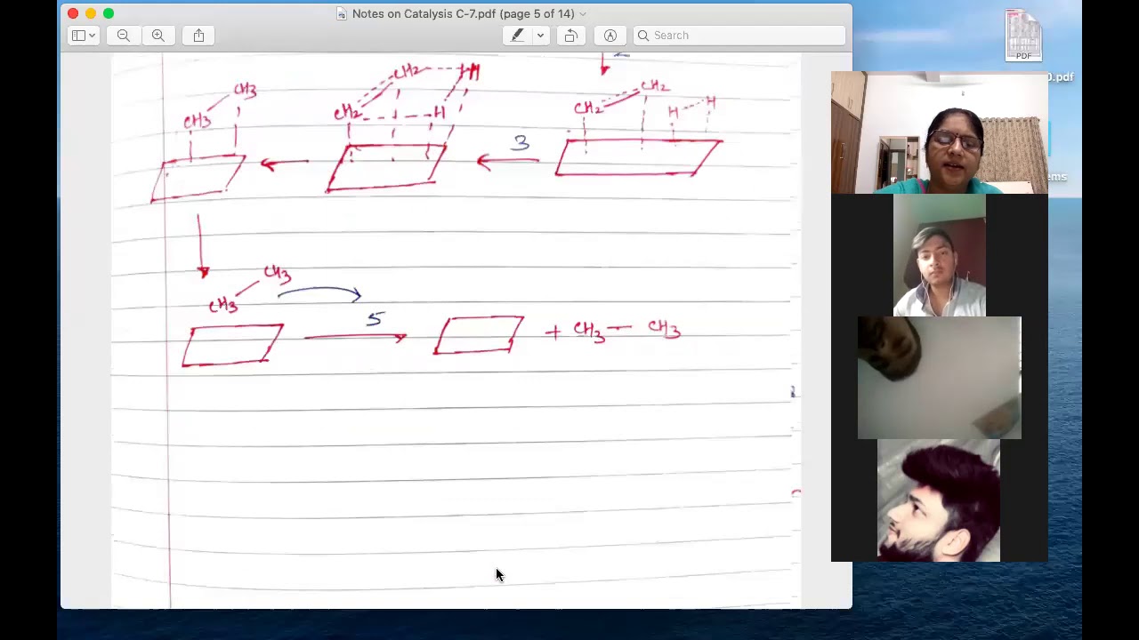 A lecture on Catalysis by Dr. Anita K Gupta, S S Memorial College Ranchi.