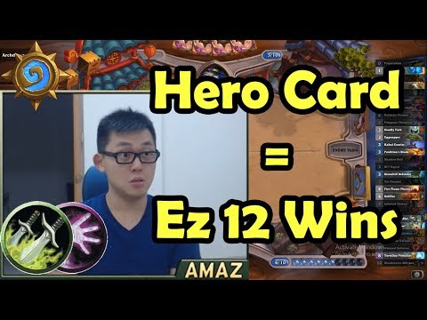 [Amaz Arena] Rogue + Warlock = 12 wins (Frozen Throne, No ads)