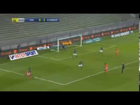 Lemar gol for St  Etienne vs Monaco 0-2
