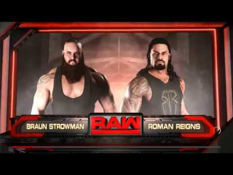 WWE 2K18 | Tournament Mode For WWE Universal Championship | Knockout Round 1 Group stage Match #1