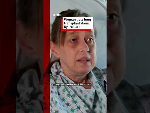 Video | “The family is grieving and two weeks later I’m breathing with his lungs.” #BBCNews