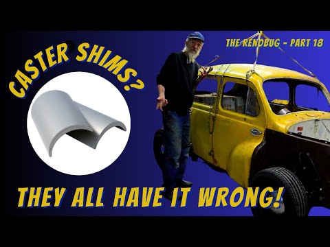VW Beetle Caster Shims - Why and how? Debunking the myths!!😎