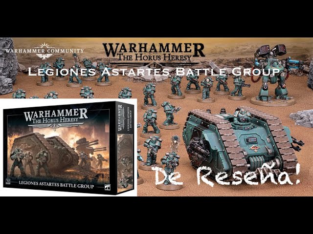 Vídeo relacionado con Games Workshop - Warhammer - Herejía de Horus: Legiones Astartes: Escuadrón Táctico MK III