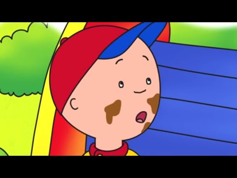 Caillou 509 - Caillou's Cross-Hop/Glitter Glitch/The Untidy Classroom