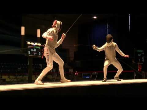 SF. GAGANIDZE Luka (GEO) - BORODACHEV Kirill (RUS). Foil men.