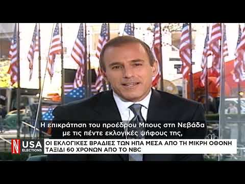 Οι εκλογικές βραδιές των ΗΠΑ μέσα από τη μικρή οθόνη