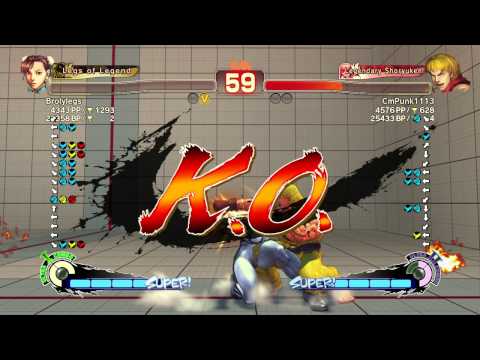 SSFIVAE~ Chun-li (BrolyLegs) vs.  Ken (CmPunk1113) HD