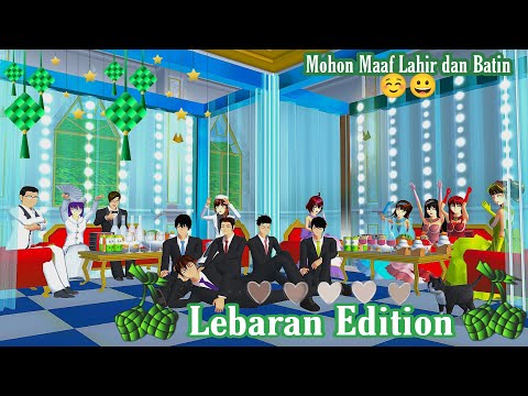"J.K.F" || 🎉🌼 Happy Eid Mubarak 🌼🥳|| Spesial Idul Fitri 1443 H 🎉🥳|| Drama Sakura School Simulator