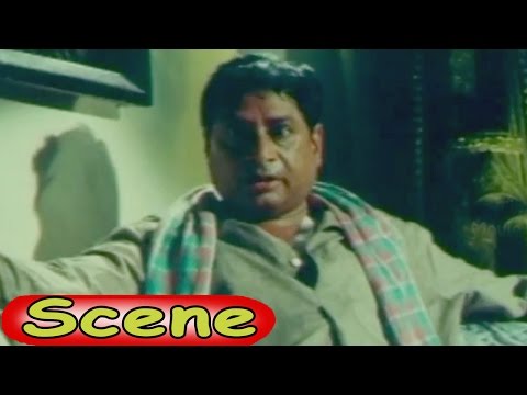 MS Narayana Drinking Comedy Scene ||  Rayudu Telugu Movie ||  Mohan Babu, Prathyusha,  Soundarya