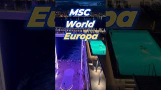 MSC WORLD EUROPA  “¡Esto Supera Todo lo que Imaginaste!”