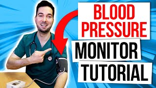 How to use a blood pressure monitor at home and cuff