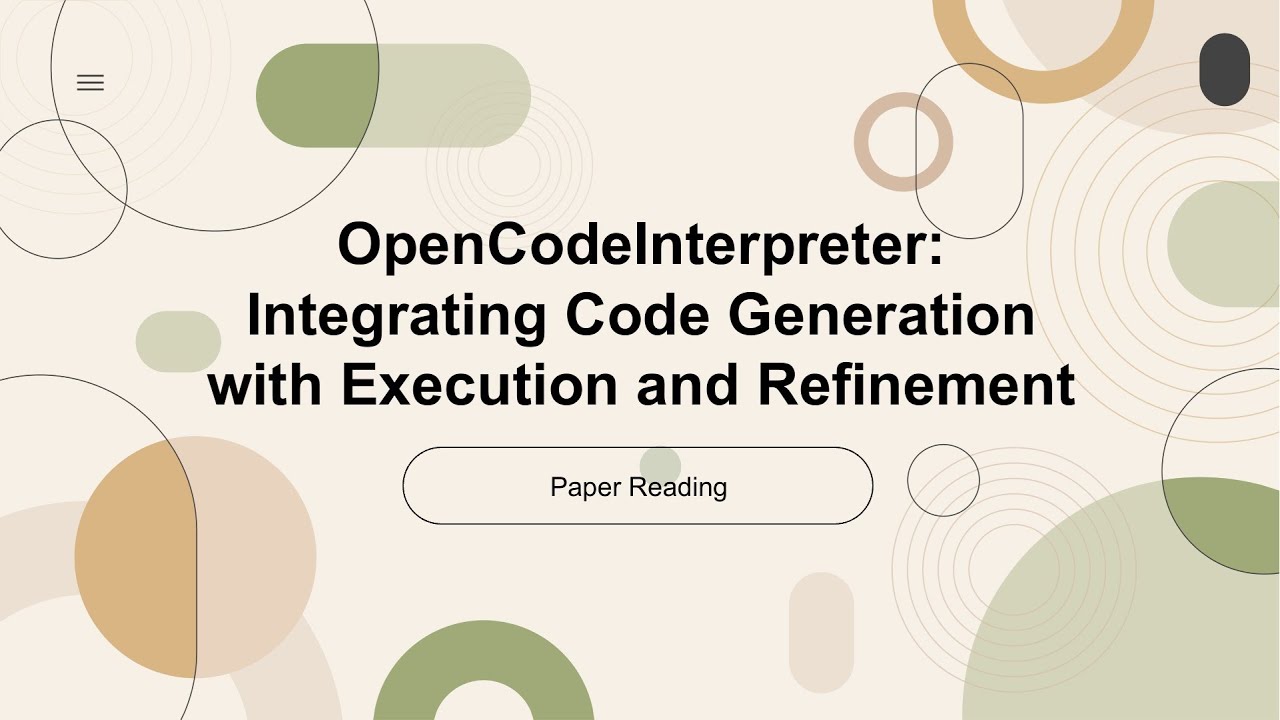 [2024 Best AI Paper] OpenCodeInterpreter: Integrating Code Generation with Execution and Refinement