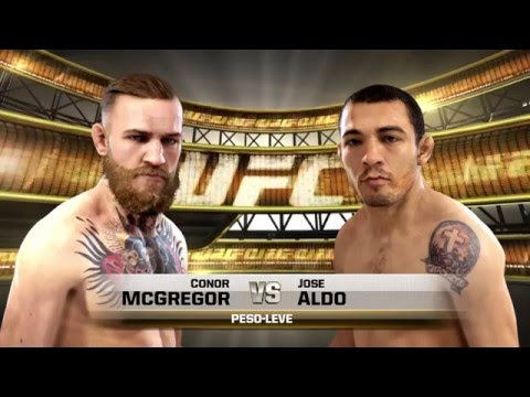 Conor Mcgregor Vs Jose Aldo Simulation EA Sports UFC