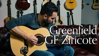 Video thumbnail for Greenfield GF Cutaway, Ziricote & Moon Spruce | Carl Miner by Carter Vintage Backstage