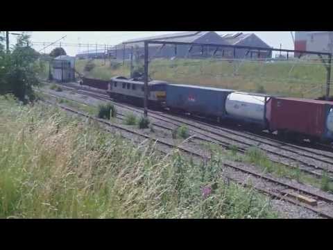 90048 on 4K64 Garston F.L.T - Crewe Basford Hall @ Crewe Salop on 11.7.13 - HD