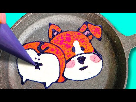 27 AMAZING PANCAKES ART IDEAS
