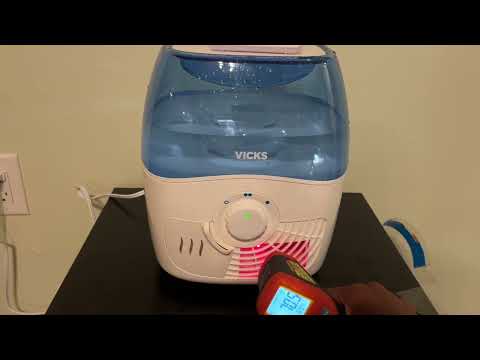 Vicks filtered cool moisture humidifier test. 2024/2025 humidifier season