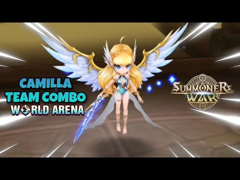 Camilla Team Combo in World Arena Ep. 3 - Summoners War