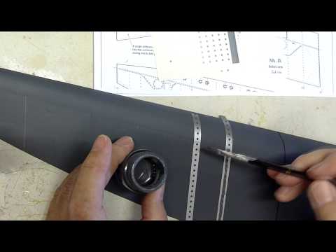 Painting rivets on a Reeves 1/4 scale Spitfire