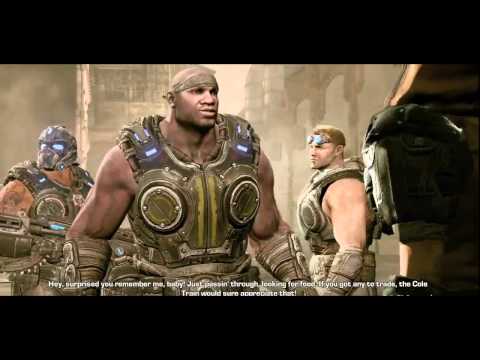 Gears of War 3 - Carmine ALMOST DIES! :D