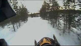 preview picture of video 'AC Racing Finland 2010, F6 Ruka Racing,helmet cam..'
