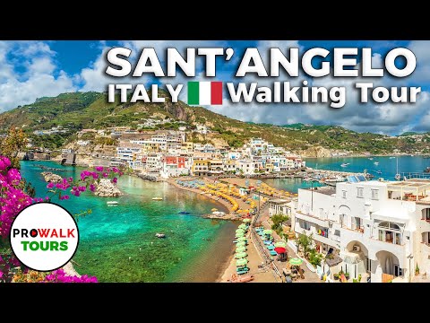 Sant'Angelo Ischia Walking Tour - 4K