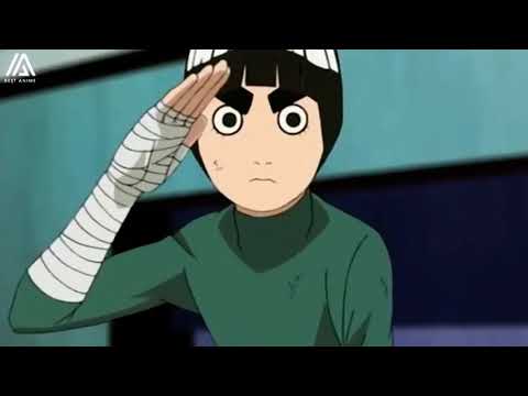 Rock Lee vs Gaara Weight Drop
