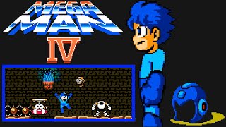 Mega Man 4 (NES) original video game | full game completion session 🎮