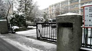 preview picture of video 'Gotemba's first snowfall 2009 Part 3'