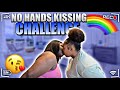 NO HANDS KISSING CHALLENGE