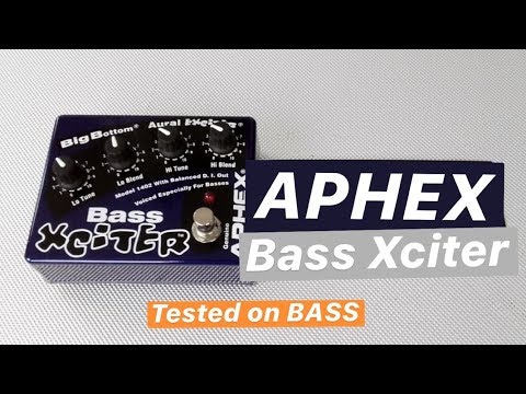 APHEX 1402 Bass Xciter - Tested on BASS