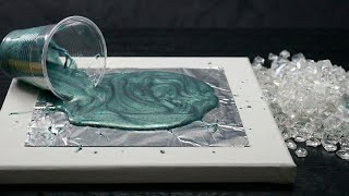 This ACRYLIC PAINT & ALUMINUM FOIL HACK Creates STUNNING RESULTS! 🤯