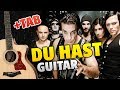 Rammstein - Du Hast (Fingerstyle Guitar Cover + Guitar Tabs)