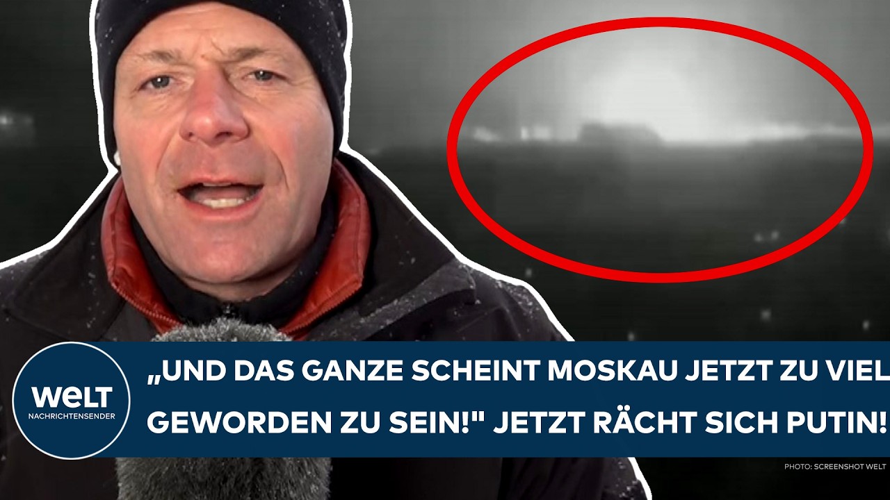 UKRAINE-KRIEG: "Und das Ganze scheint Moskau jetzt zu viel geworden zu sein!" Jetzt rächt sich Putin