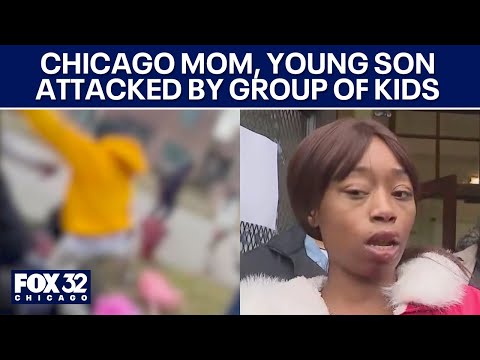 Chicago mom, young son seriously hurt in attack captured in viral video